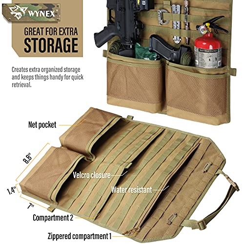 Molle Seat Back Car Organizer Fit Most Car F150 Jeeps Pickups Trucks