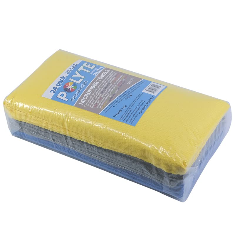 Microfiber Cleaning Towel Ultrasonic Cut Edgeless (24 Count)