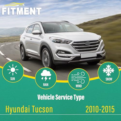 Windshield Wiper Blades Replacement for Hyundai Tucson 2010