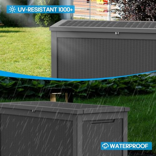 330 Gallon Outdoor Storage Box Waterproof
