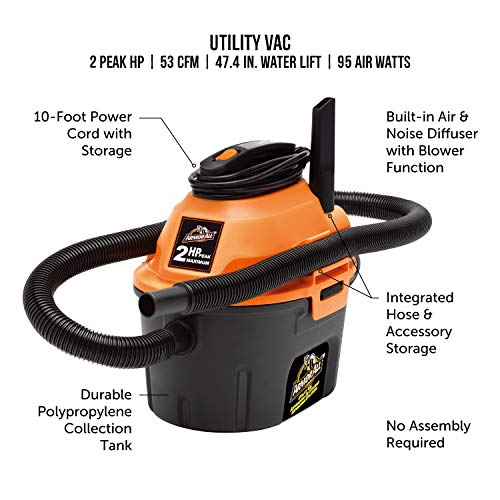 AA255 2.5 Gallon 2 Peak HP Wet