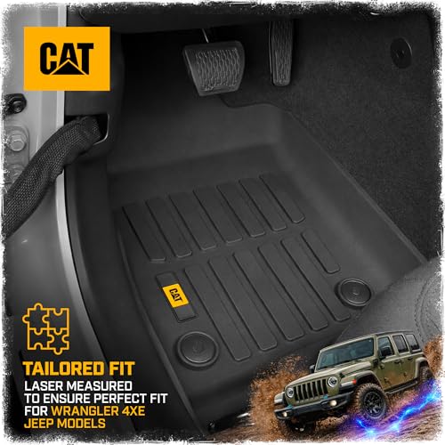 JustFit™ 3D Floor Mats for Jeep Wrangler 4XE 2021