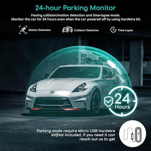 D30S 4K Dash Cam with GPS Wi