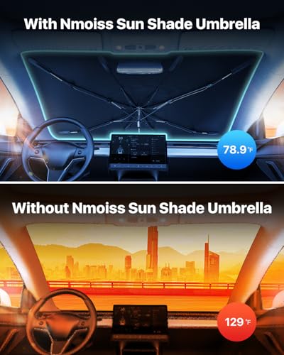 2026 Windshield Sun Shade Umbrella [Vinyl Coating Heat Shield]