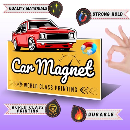 Custom Car Magnet with Your Logo