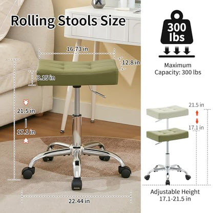 Adjustable Height Saddle Stool for Massage