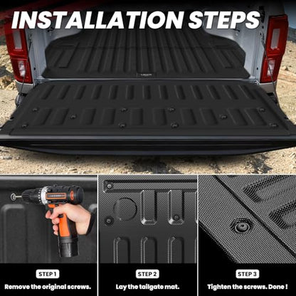 Tailgate Mat for Ford Ranger 2023 2022 2021 2020 2019 Tailgate Cover