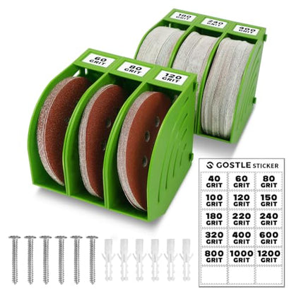 5 Inch Professional Sanding Discs Storage Bins