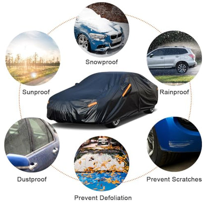 7 Layers Waterproof Car Cover for Nissan Sentra 2000