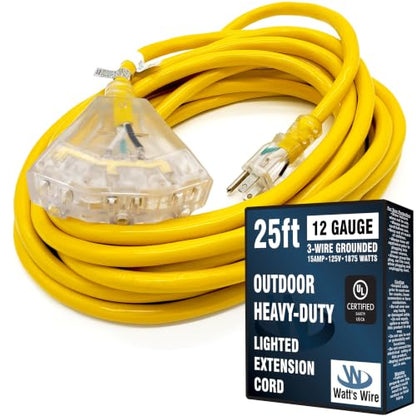 25 ft Outdoor Extension Cord