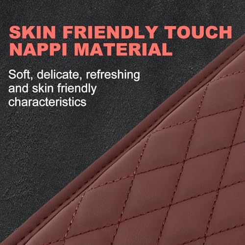 Memory Cotton Leather Car Armrest Box Pad