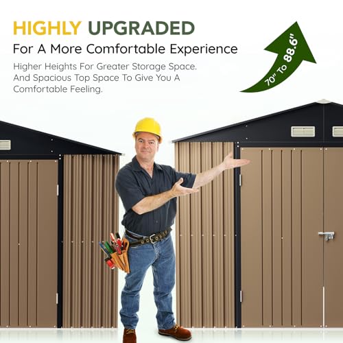 Outdoor Steel Storage Shed