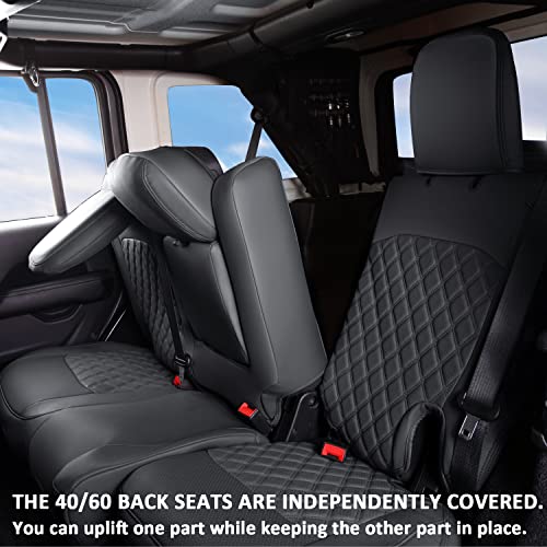 Wrangler JL Seat Covers Custom Fit for Jeep Wrangler