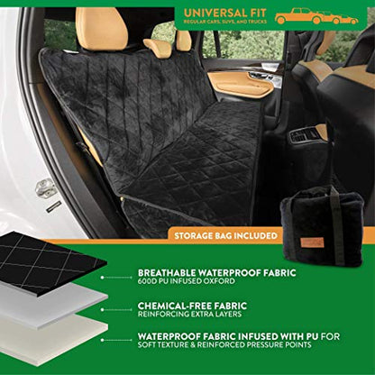Velvet Rear Car Seat Protector w