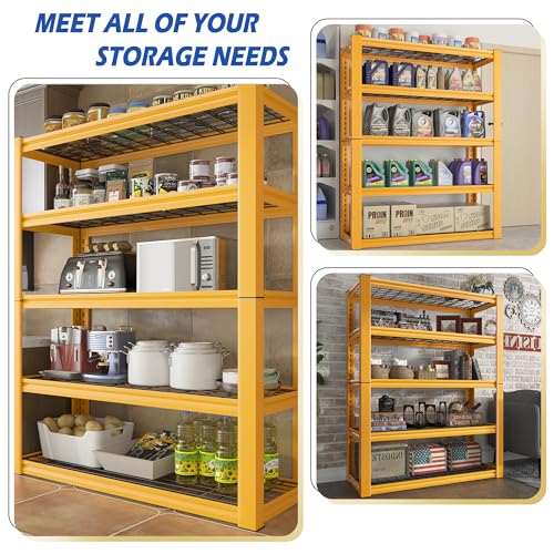 2 Pack Commercial Heavy Duty Shelving (2 Count)