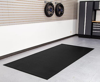 Small Coin Pattern Vinyl Garage Flooring Mat
