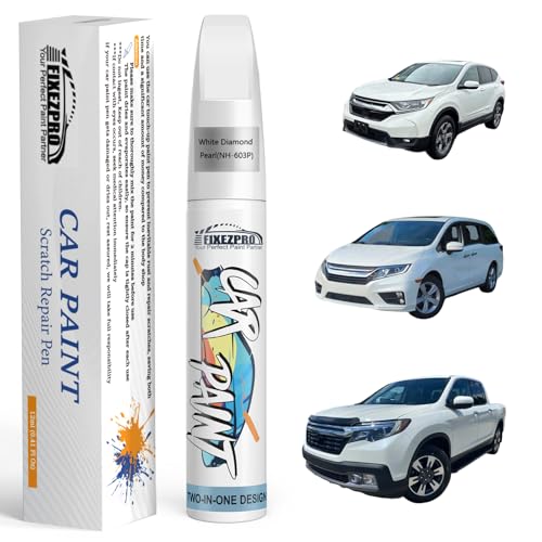 NH 603P White Diamond Pearl Car Touch Up Paint for Honda