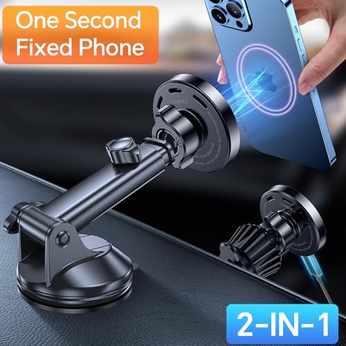 15W Magsafe Car Mount Charger Magnetic Phone Holders for Your Car
