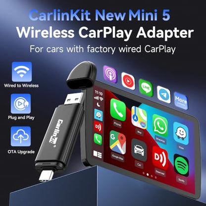 CarPlay Wireless Adapter MiNi SE 2026