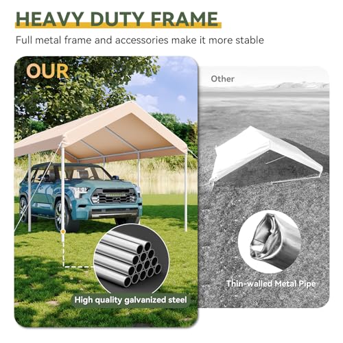 10x20 FT Carport