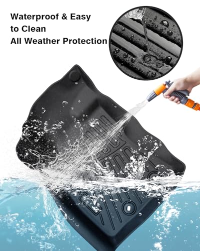 Floor Mats for 2024 2025 2026 Subaru Crosstrek & Impreza All Weather 3D TPE Anti