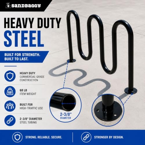Commercial 7 Bike Rack