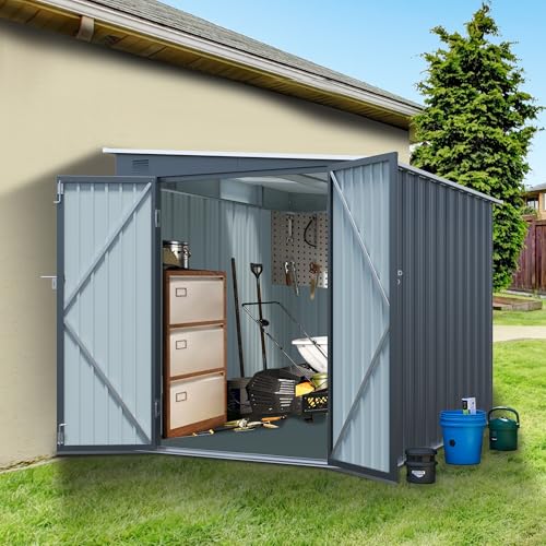 6x8FT Metal Shed