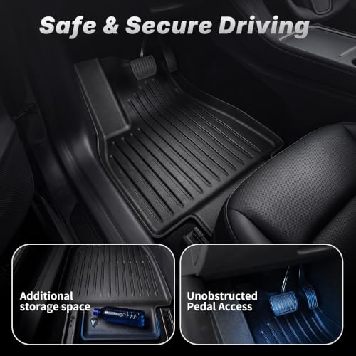 Floor Mats Fits Tesla Model Y Juniper 2025 2026 5