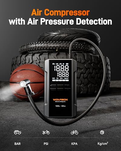 MV24A 4000A Jump Starter with 160PSI Air Compressor
