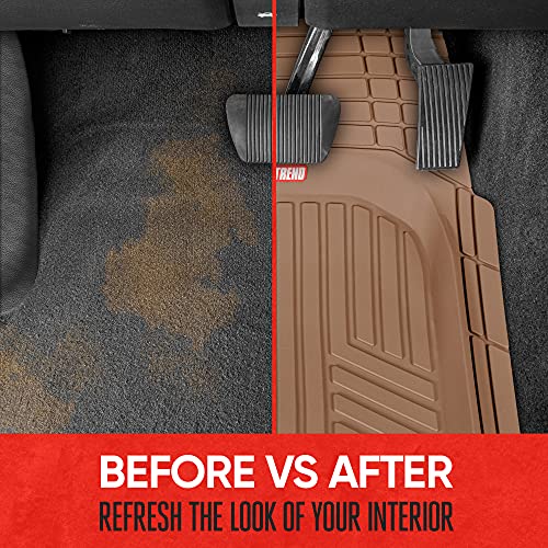 FlexToughXL Floor Mats for Cars Full Set