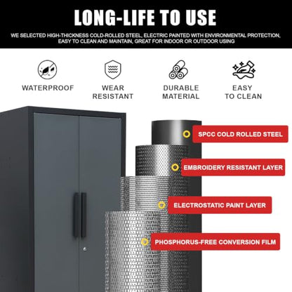 Garage Storage Cabinet System 16