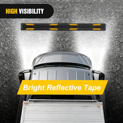 79 Inch Parking Curb with Reflective Strip