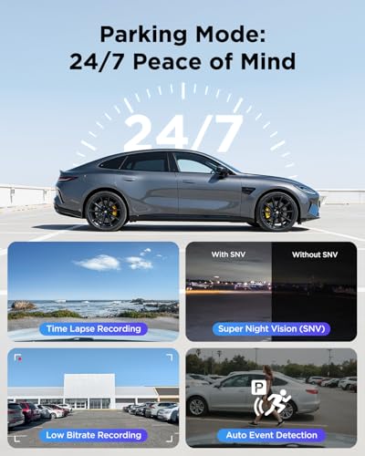 A229 Plus Dash Cam Front and Rear