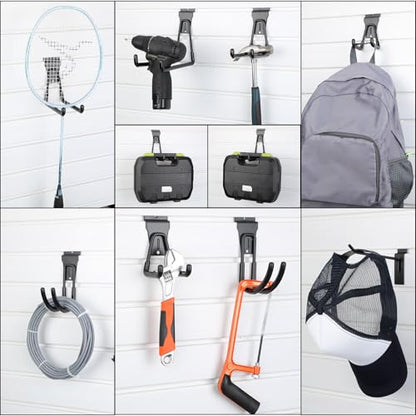 36 Pcs Slatwall Hooks & Hangers
