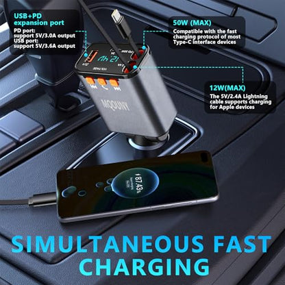 Retractable Car Charger