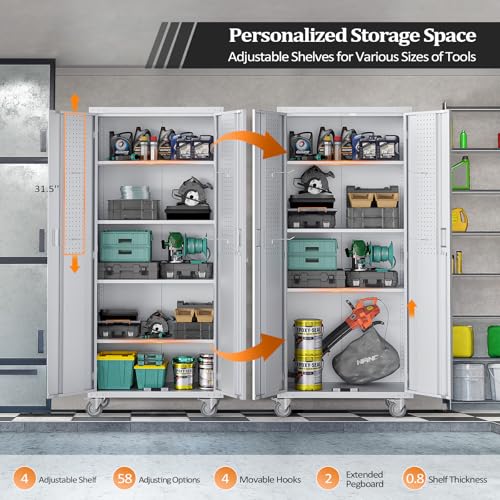 72'' Tall Garage Storage Cabinet