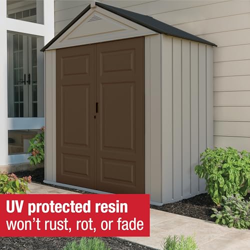 Resin Outdoor Storage Shed With Floor