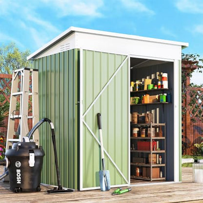 3' x 5' Metal Outdoor Storage Shed