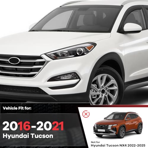 in Channel Window Rain Guards Fit for Hyundai Tucson 2016