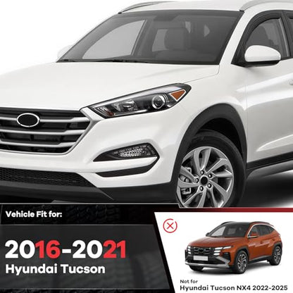 in Channel Window Rain Guards Fit for Hyundai Tucson 2016