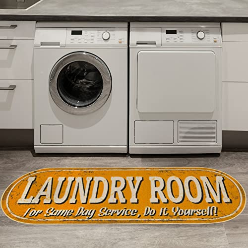 20" x 59" Oval Laundry Room Rug