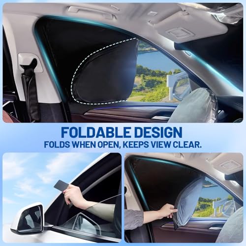 Car Window Shades for Toyota Land Cruiser Prado 250 2024 (10 Count)