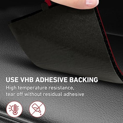 Radar Detector Bracket with Dashboard Hook Ring Installation (2 Count)