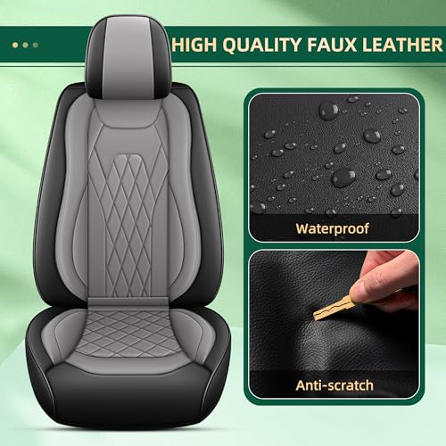 Custom Car Seat Covers for Toyota Camry 2002 (2 Count)