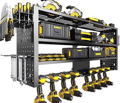 Large Power Tool Organizer Wall Mount