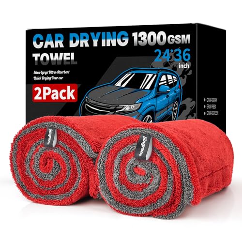 2 Pack XL Car Drying Towel (2 Count)