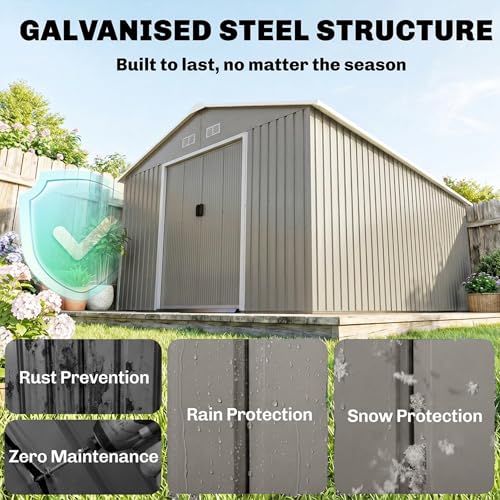11' x 13' Outdoor Storage Shed