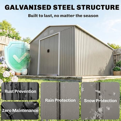 11' x 13' Outdoor Storage Shed