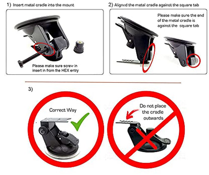 Super Suction Windshield Suction Cup Mount for Escort MAX & MAX2 only