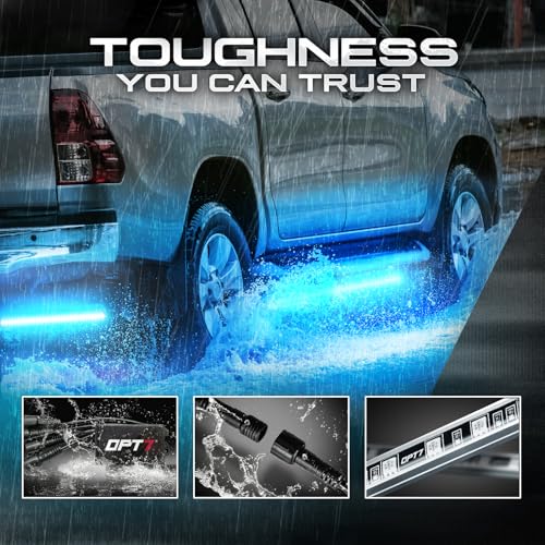 Aura RGB Aluminum Truck Underglow Kit with Remote Control (4 Count)
